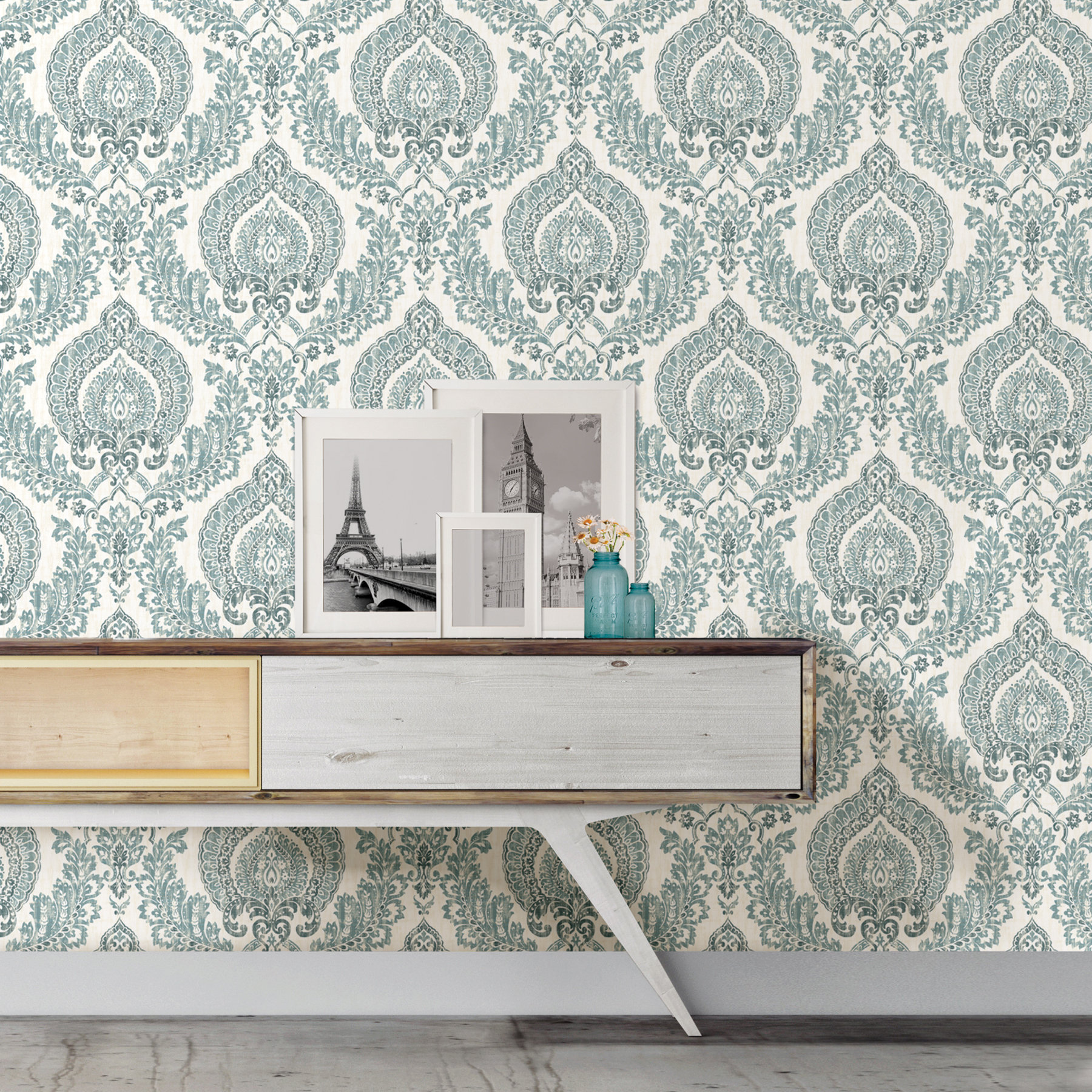 12 Peel and Stick Wallpaper Patterns For Every Room